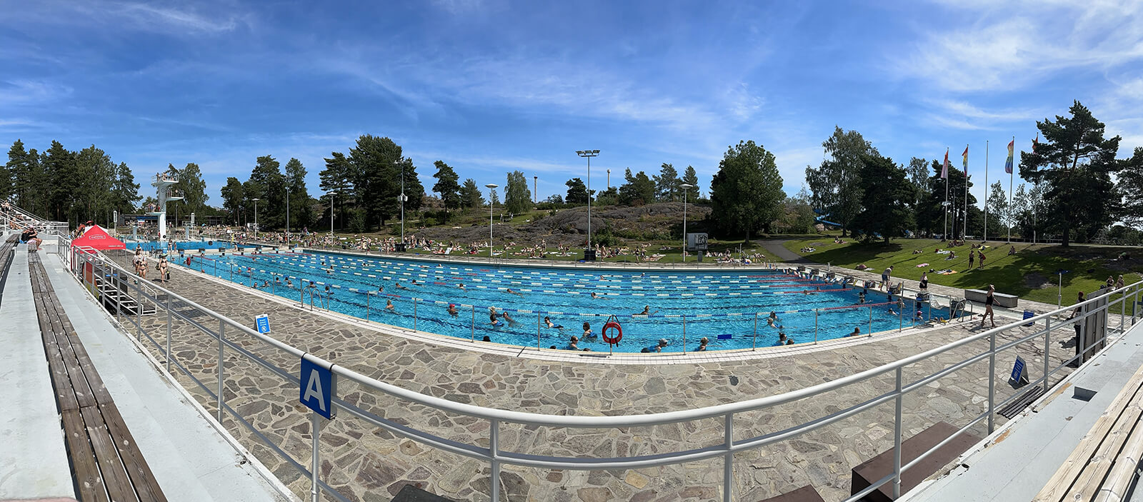 Helsinki Swimming Stadium pool photo