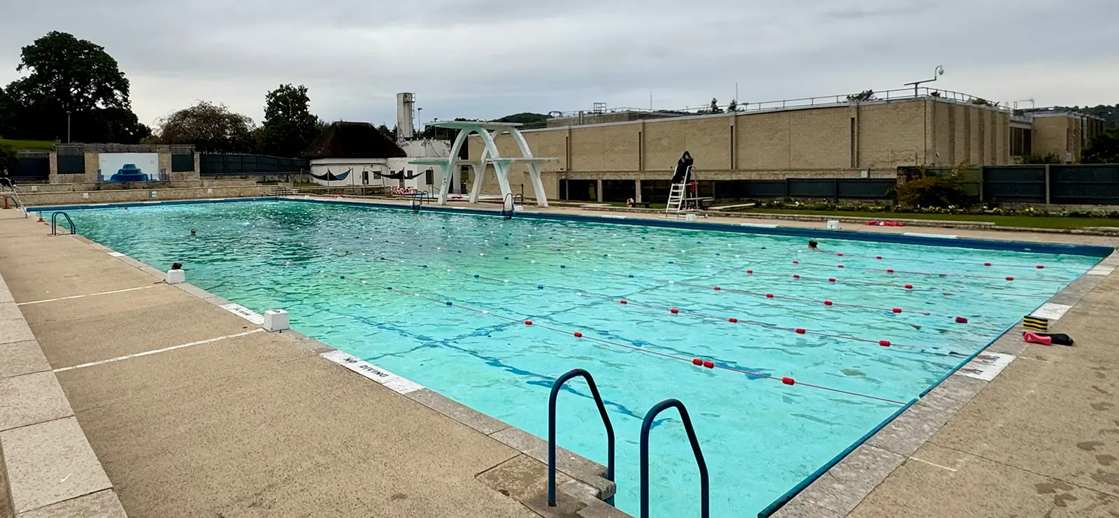 Stratford Park Lido pool photo