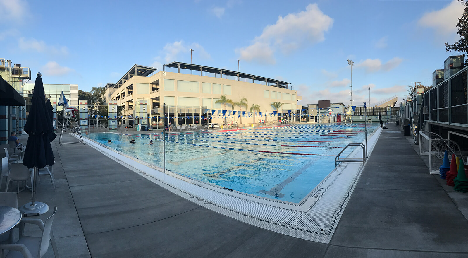 Santa Monica Swim Center pool photo