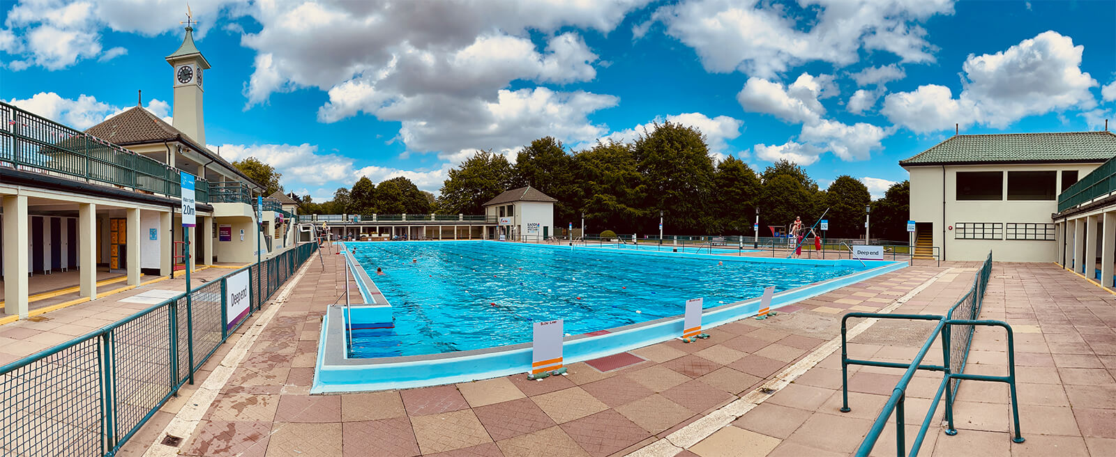 Peterborough Lido pool photo